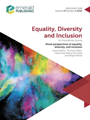 cover image of Equality, Diversity and Inclusion: An International Journal, Volume 37, Number 5